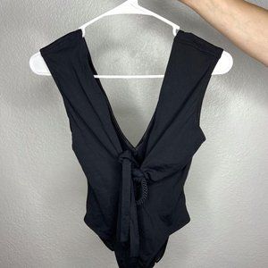 Eres Black One Piece Bathing Suit Swimsuit